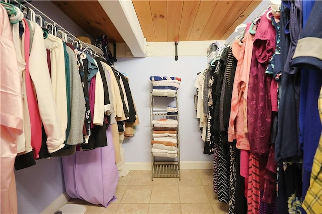 1 Tupperware Dr Unit 121, North Smithfield, RI 02896 - spacious closet featuring tile patterned floors