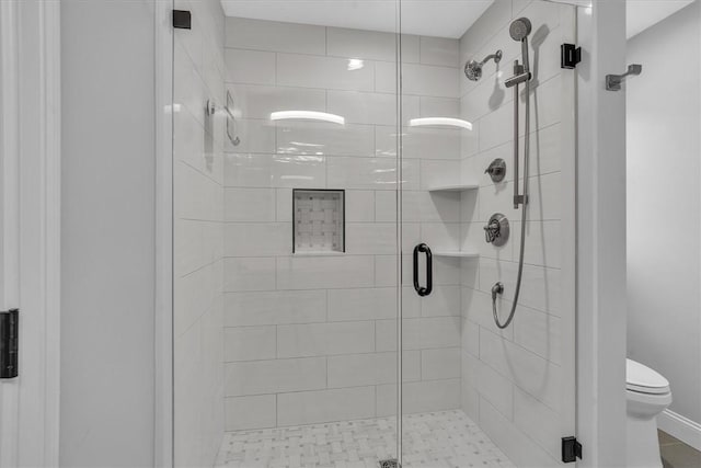 117 Mann School Rd, Smithfield, RI 02917 - bathroom featuring toilet and a stall shower