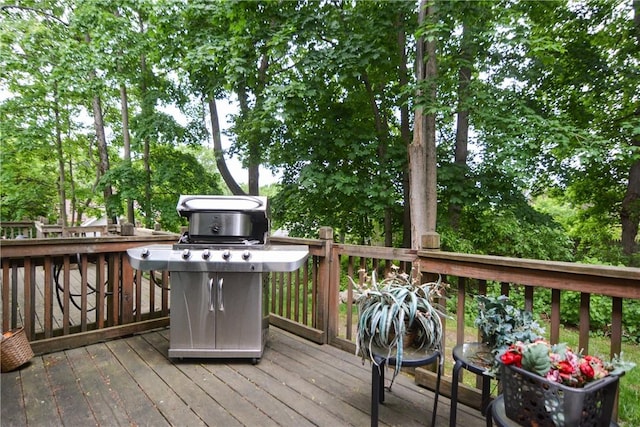 10 Leach St Unit B4, Cumberland, RI 02864 - deck featuring grilling area and view of scattered trees