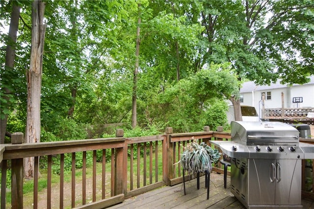10 Leach St Unit B4, Cumberland, RI 02864 - wooden deck featuring grilling area