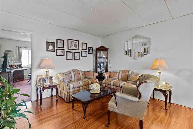 510 Child St Unit 105B, Warren, RI 02885 - living area featuring wood finished floors