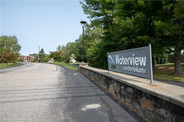 510 Child St Unit 105B, Warren, RI 02885 - view of asphalt street featuring street lights