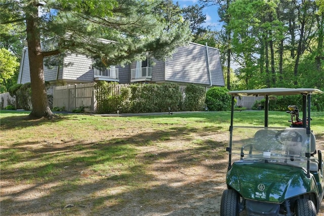 18 Caddy Rock Rd Unit C, North Kingstown, RI 02852 - view of yard with a carport