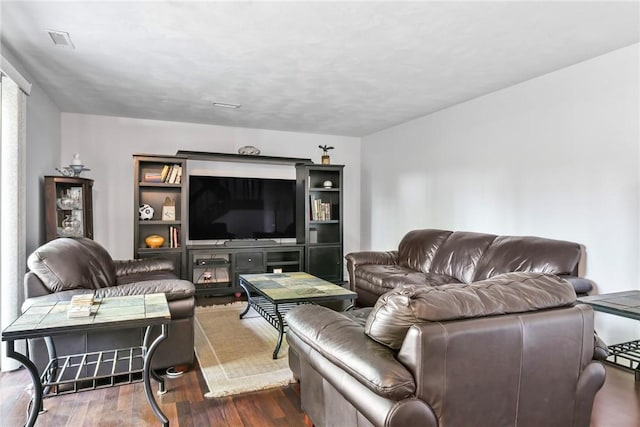 18 Caddy Rock Rd Unit C, North Kingstown, RI 02852 - living room with dark wood finished floors