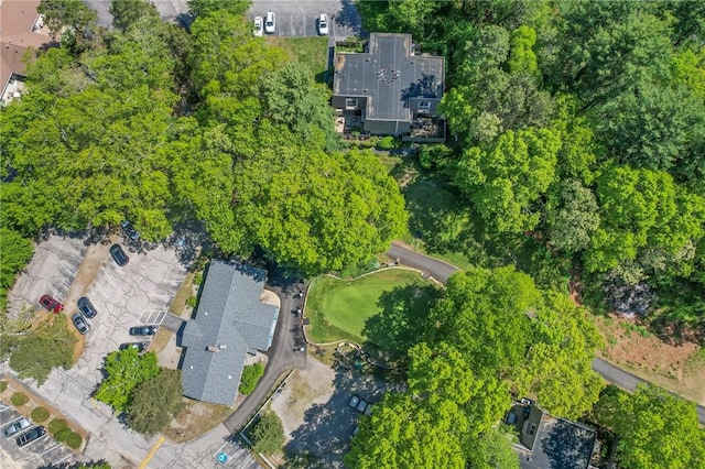 18 Caddy Rock Rd Unit C, North Kingstown, RI 02852 - aerial view of property and surrounding area