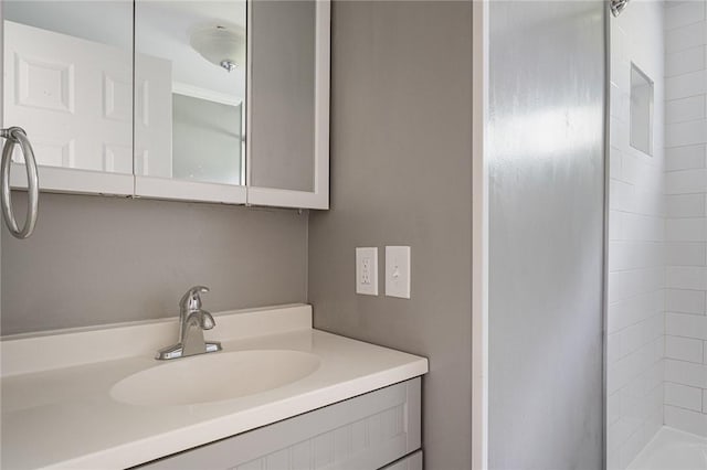 613 Prospect St, Woonsocket, RI 02895 - full bathroom with a shower and vanity