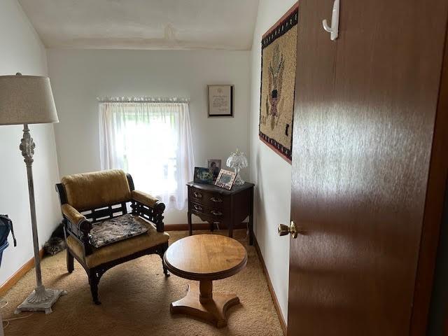 30 Pomham St, Cranston, RI 02910 - living area with carpet flooring and baseboards