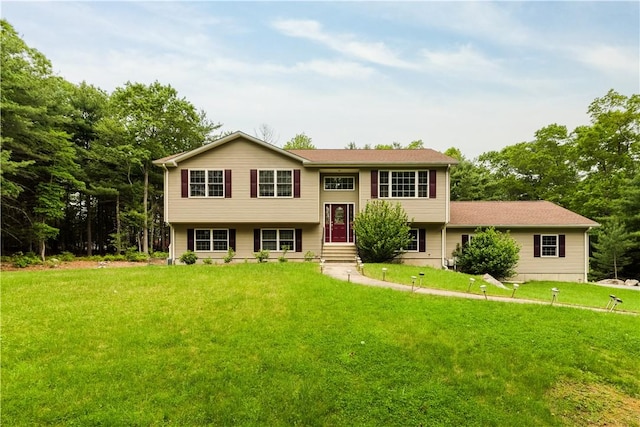 187 Plainfield Pike, Scituate, RI 02857 - raised ranch featuring a front lawn
