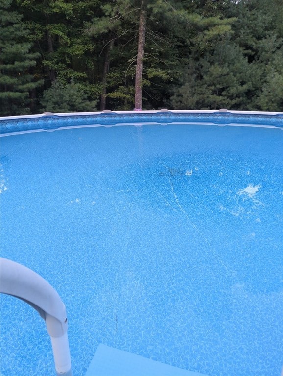 187 Plainfield Pike, Scituate, RI 02857 - swimming pool with a wooded view