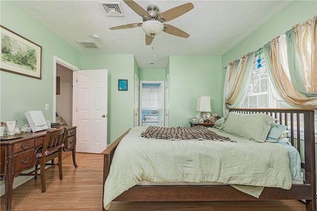 187 Plainfield Pike, Scituate, RI 02857 - bedroom with wood finished floors and a ceiling fan