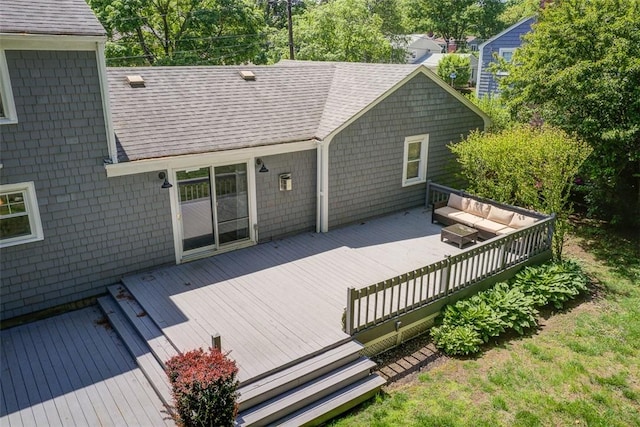 15 Lafayette Rd, Barrington, RI 02806 - deck featuring an outdoor hangout area