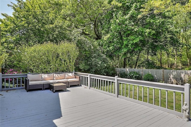 15 Lafayette Rd, Barrington, RI 02806 - deck with an outdoor hangout area
