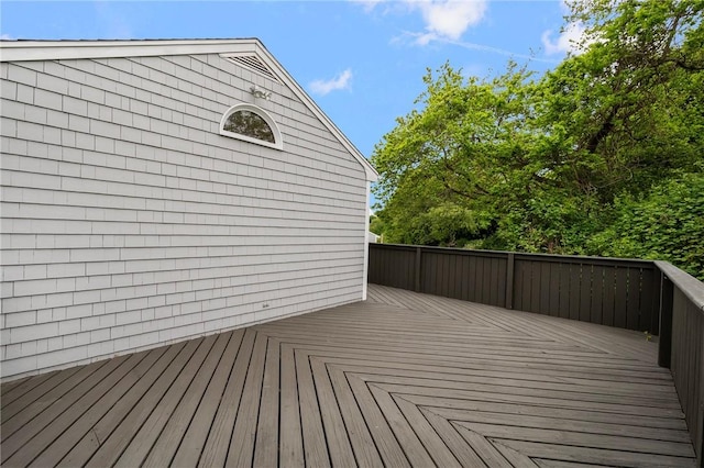 3 Ernest St, Newport, RI 02840 - view of wooden deck
