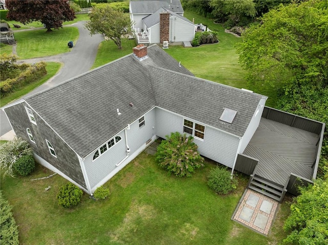 3 Ernest St, Newport, RI 02840 - aerial view of property and surrounding area