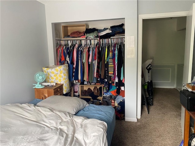 223 High St Unit S, Westerly, RI 02891 - carpeted bedroom with a closet and baseboards