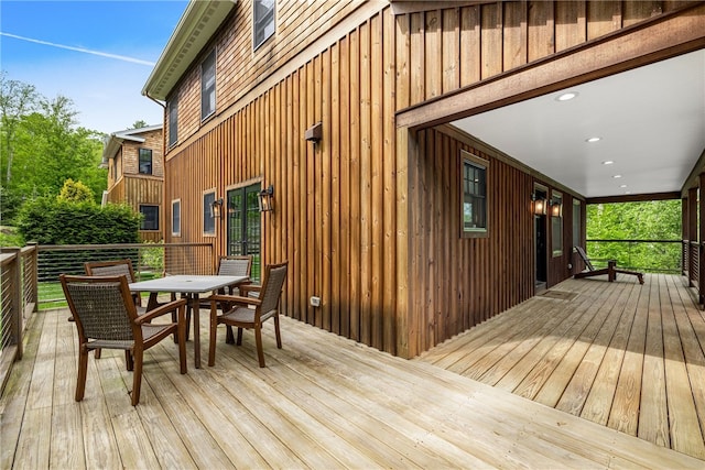 3 Gardenia Dr Unit M6, Richmond, RI 02898 - deck featuring outdoor dining space