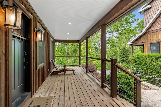 3 Gardenia Dr Unit M6, Richmond, RI 02898 - view of wooden porch