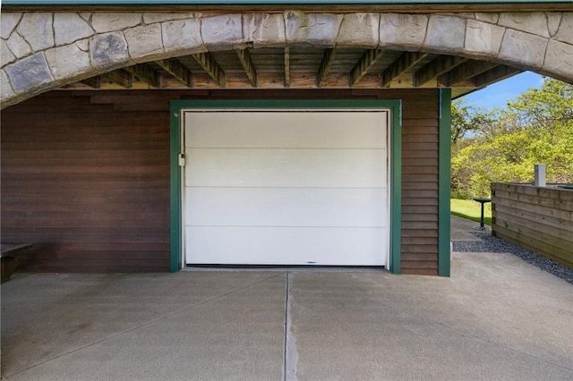 129 Sand Hill Cove Rd, Narragansett, RI 02882 - view of garage