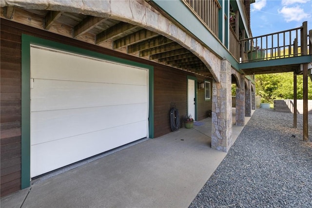 129 Sand Hill Cove Rd, Narragansett, RI 02882 - view of garage