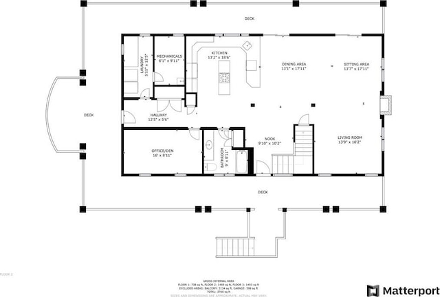 129 Sand Hill Cove Rd, Narragansett, RI 02882 - room layout