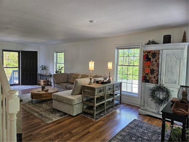 54 Polk Rd, Warwick, RI 02889 - living area with wood finished floors
