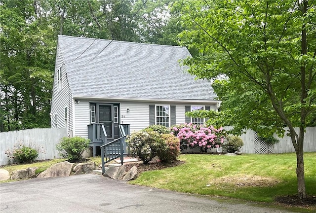 54 Polk Rd, Warwick, RI 02889 - view of front of home featuring a shingled roof