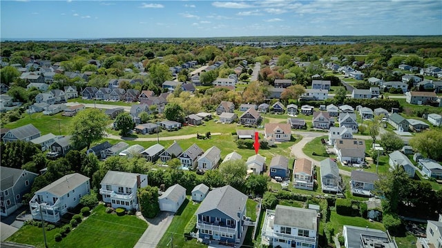 64 Burnside Ave, Narragansett, RI 02882 - aerial perspective of suburban area