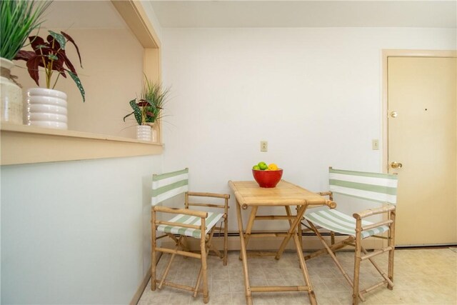 70 Carroll Ave Unit 510, Newport, RI 02840 - dining area featuring tile patterned floors