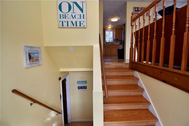 22 Sandy Ln, Westerly, RI 02891 - view of staircase