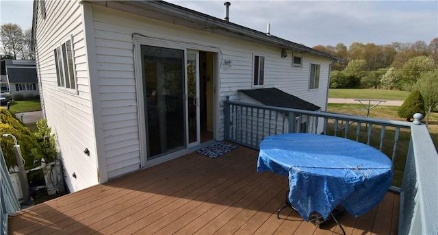 22 Sandy Ln, Westerly, RI 02891 - view of wooden terrace