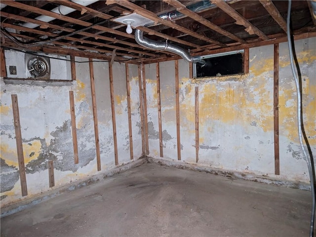 33 Zella St, Providence, RI 02908 - view of unfinished basement