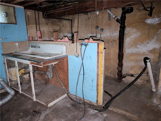 33 Zella St, Providence, RI 02908 - view of unfinished basement