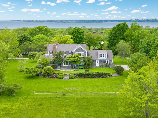 576 W Main Rd, Little Compton, RI 02837 - aerial view of property and surrounding area with a nearby body of water
