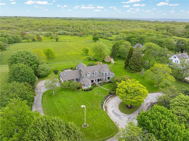 576 W Main Rd, Little Compton, RI 02837 - view of subject property with a heavily wooded area