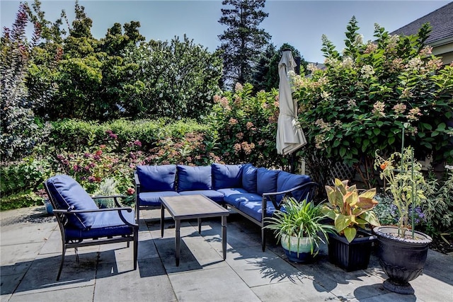 27 Cranston Ave, Newport, RI 02840 - view of patio with an outdoor living space