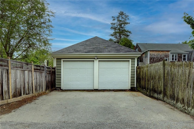 27 Cranston Ave, Newport, RI 02840 - view of detached garage