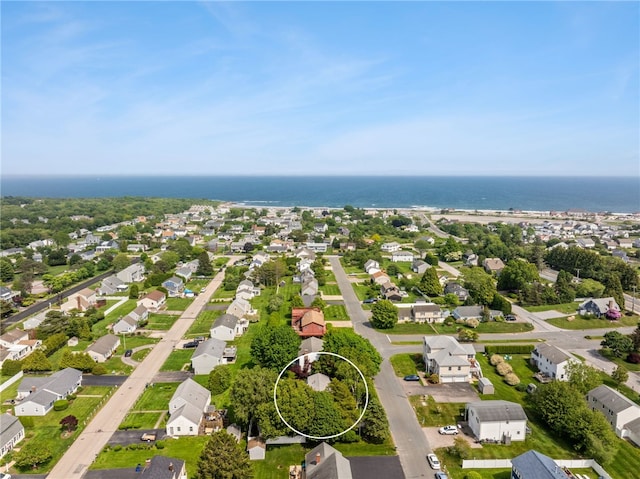 39 Exeter Blvd, Narragansett, RI 02882 - aerial perspective of suburban area featuring a nearby body of water