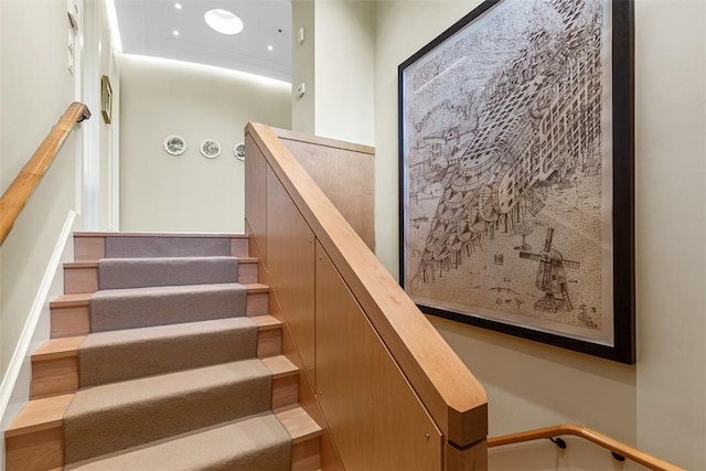 25 Walnut St, Jamestown, RI 02835 - view of staircase