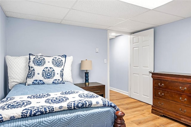 33 Upland Way, Barrington, RI 02806 - bedroom featuring light wood finished floors and a drop ceiling