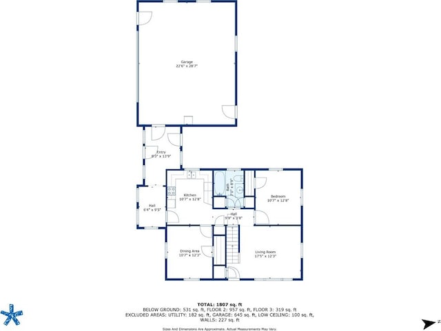 33 Upland Way, Barrington, RI 02806 - view of floor plan / room layout