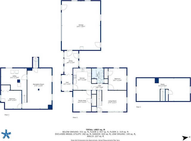 33 Upland Way, Barrington, RI 02806 - view of floor plan / room layout