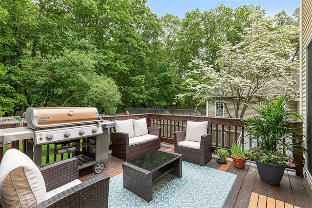 121 Greenbush Rd, Warwick, RI 02818 - wooden terrace with outdoor lounge area