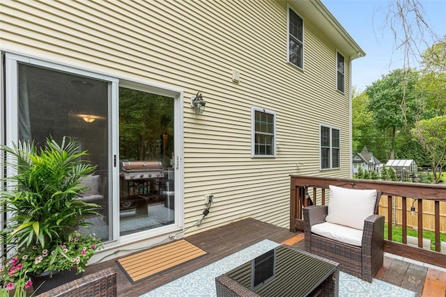 121 Greenbush Rd, Warwick, RI 02818 - view of wooden deck
