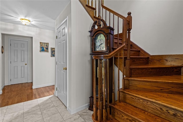 84 River Farms Dr Unit 84, West Warwick, RI 02893 - stairway with baseboards
