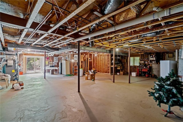 84 River Farms Dr Unit 84, West Warwick, RI 02893 - basement with heating unit