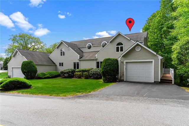 84 River Farms Dr Unit 84, West Warwick, RI 02893 - traditional-style house featuring a front lawn, driveway, and roof with shingles