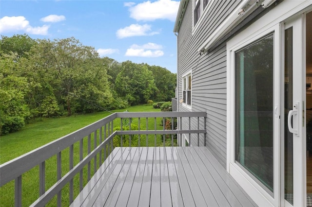 5390 Post Rd Unit 9, Warwick, RI 02818 - wooden terrace with a lawn