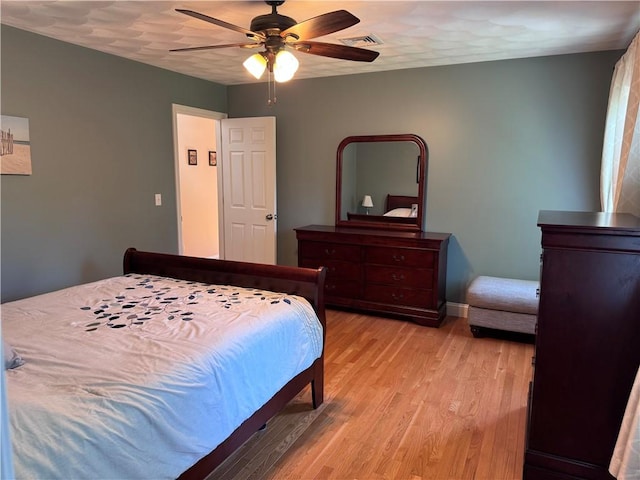 60 Farm Dr, Cumberland, RI 02864 - bedroom featuring light wood-type flooring and a ceiling fan