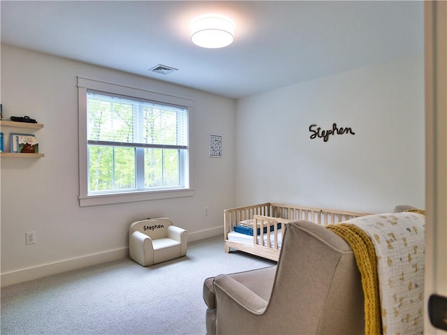 1 Hinter Way, Little Compton, RI 02837 - carpeted bedroom featuring baseboards and a nursery area