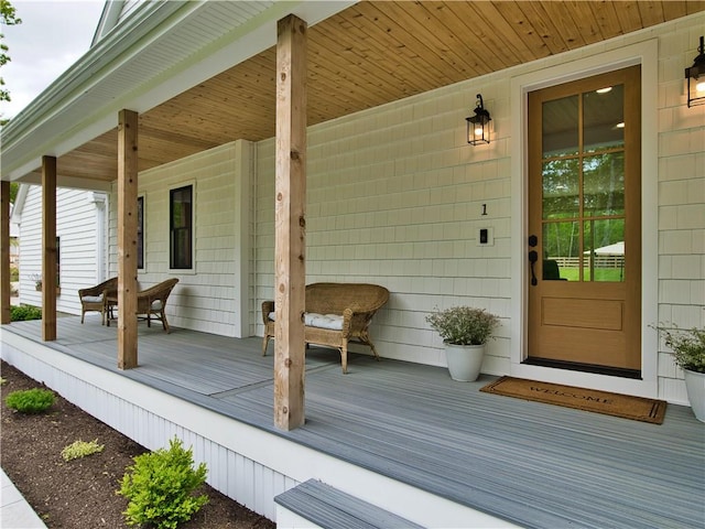 1 Hinter Way, Little Compton, RI 02837 - view of wooden porch